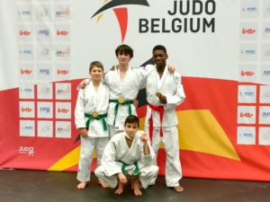 Le Gishi sur le toit du judo Belge